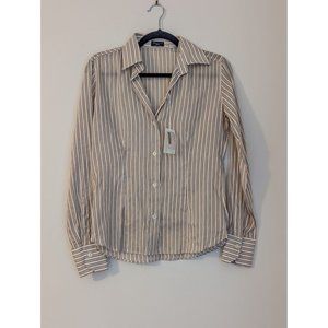 Finamore 1925 Women's Button Up Blouse Made in Italy Sz 40